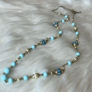 Long Banana Republic Necklace